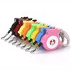 Retractable Dog Leash with Anti-Slip Handle for small medium dog; 16.4ft Dog Walking Leash for Small Medium Dogs up to 55lbs