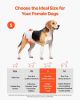 VEVOR Disposable Dog Diapers, Super Absorbent Female Dog Diapers, 360Â° Leak-Proof Female Doggy Pet Diaper with Wetness Indicator for Heat Period